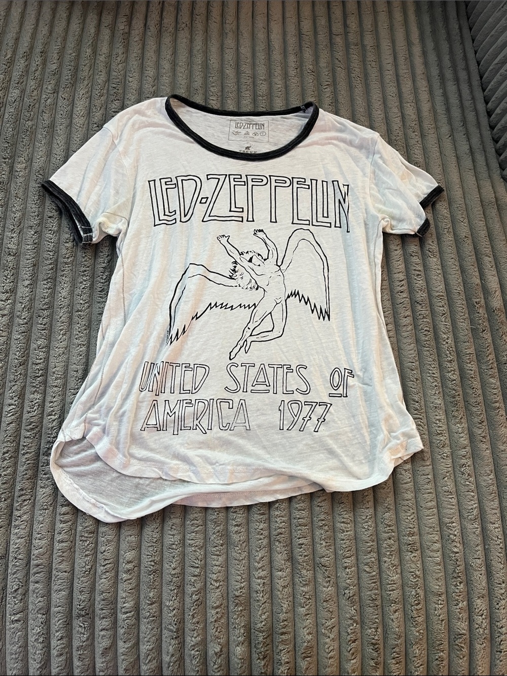 Free People Led Zeppelin 1977 Ringer Shirt